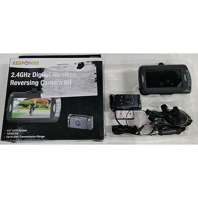Response 2.4GHz Digital Wireless Reversing Camera Kit - RRP: $229.00