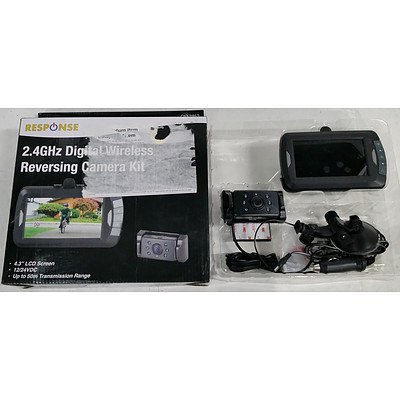 Response 2.4GHz Digital Wireless Reversing Camera Kit - RRP: $229.00