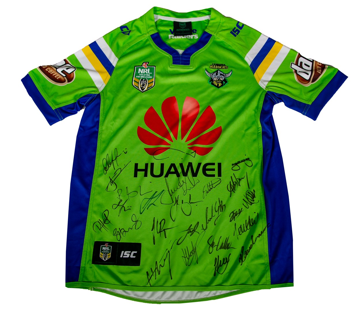 Canberra Raiders Jersey signed Lot 957159 ALLBIDS