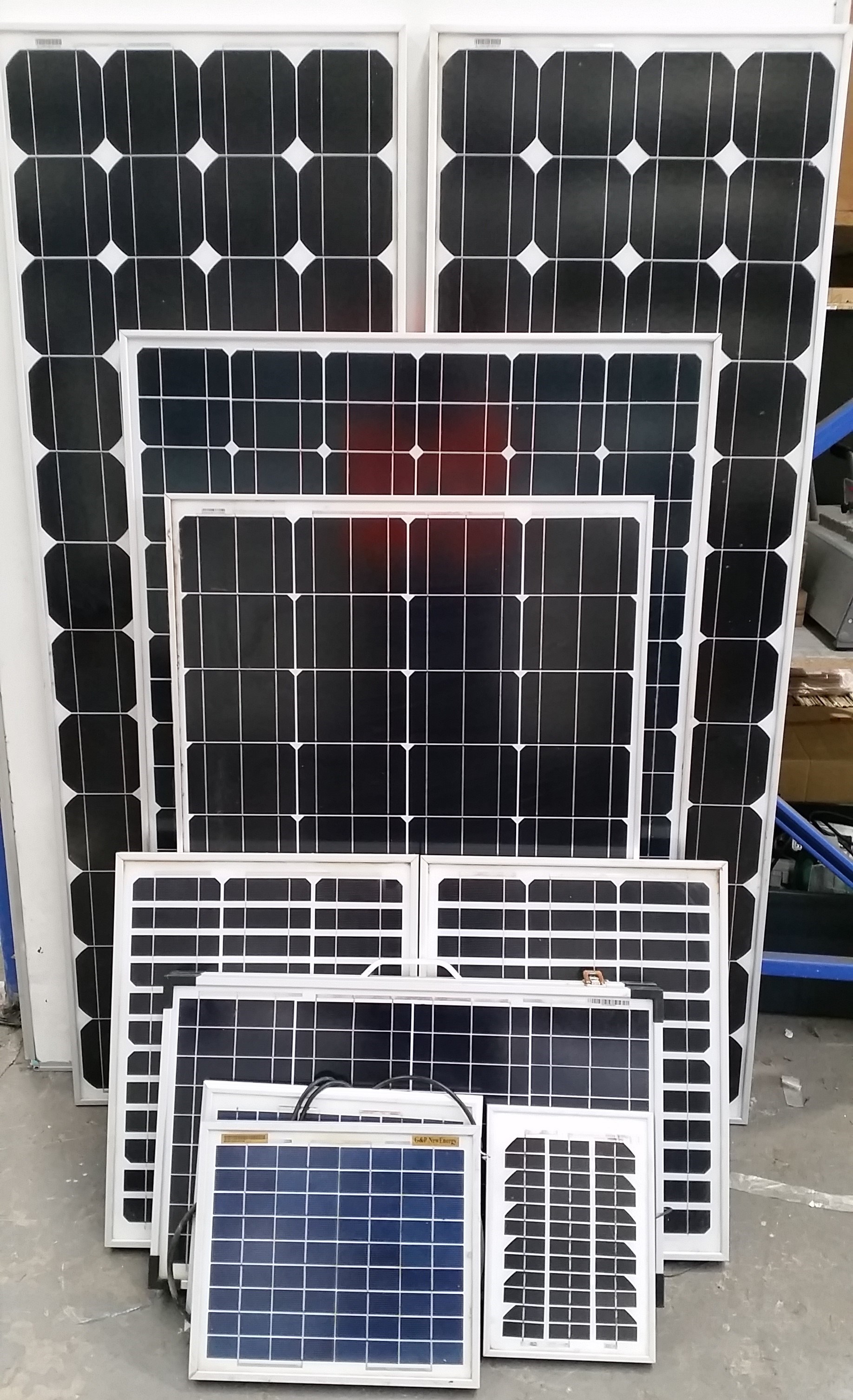 Portable Solar Panels Lot of Nine Lot 970382 ALLBIDS