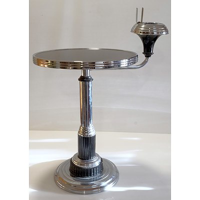 Retro Chromed Smokers Stand