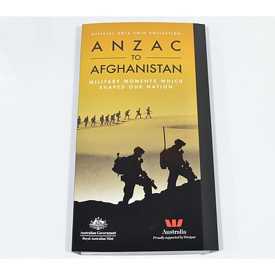 Anzac To Afghanistan Official 2016 Coin Collection