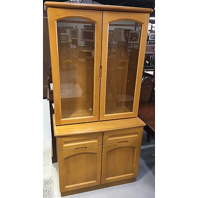 Ash and Glass Cabinet