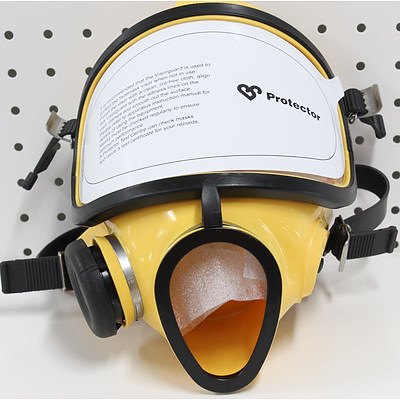 Protector Safety Phantom Breathing Mask With Face Shield