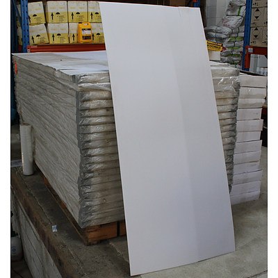 Coreflute 2400mm x 1200mm Temporary Wall Panels - Lot of 400