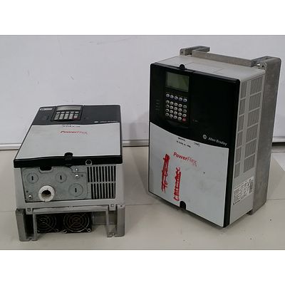 Pair of Allen Bradley Powerflex 70 AC Drivers