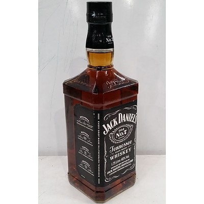 Jack Daniel's Old No.7 Tennessee Whiskey 1.75Litre Bottle - RRP $119.99