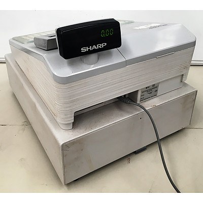 Sharp XE-A217W Cash Register
