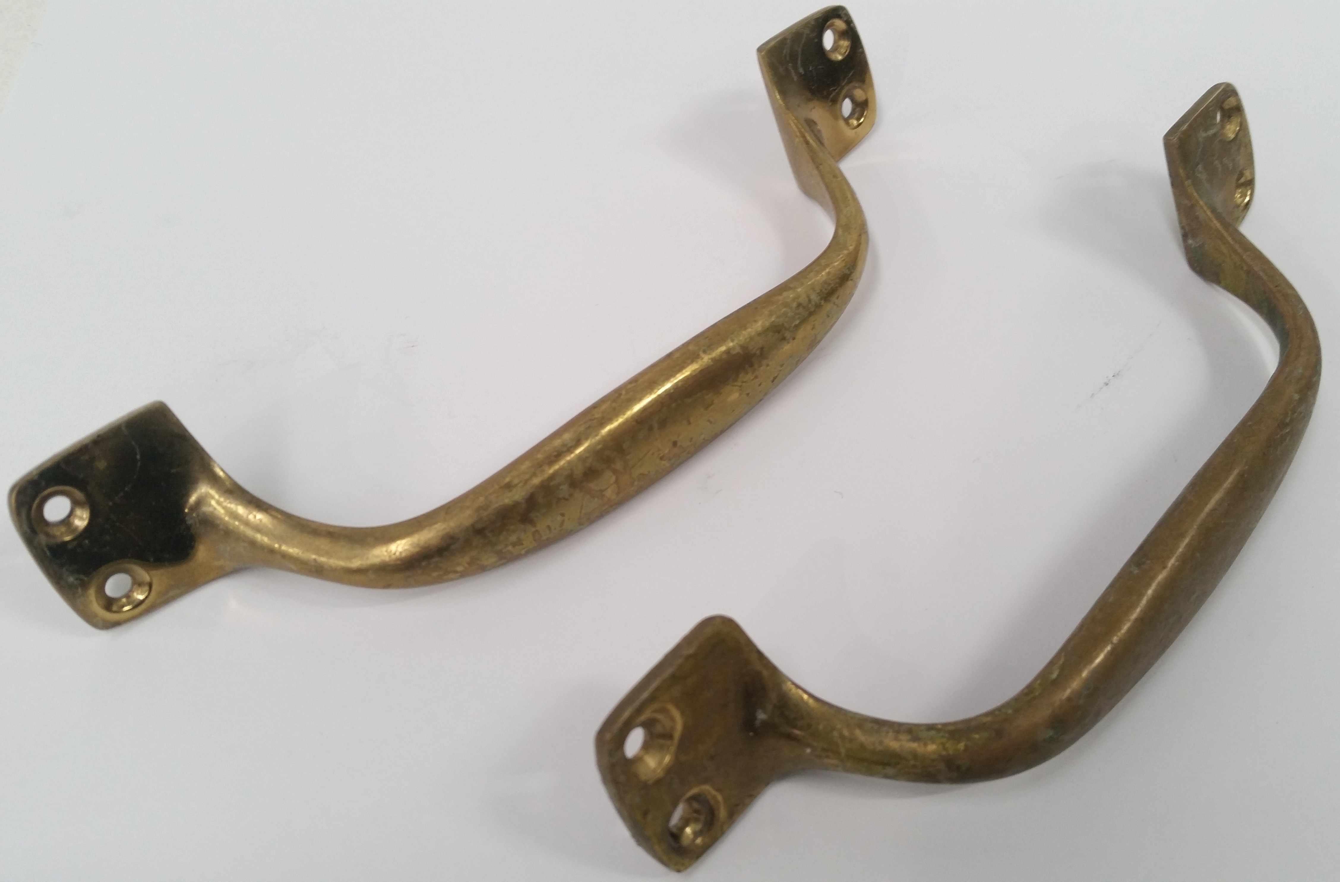 12 Solid Brass Handles Lot 970412 ALLBIDS