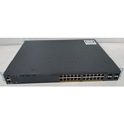 Cisco Catalyst 2960-X Series 24-Port Gigabit Managed Switch