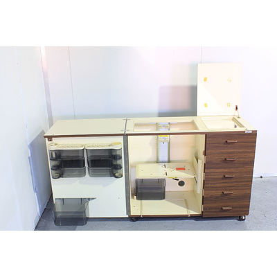 Horn Sewing Cabinet