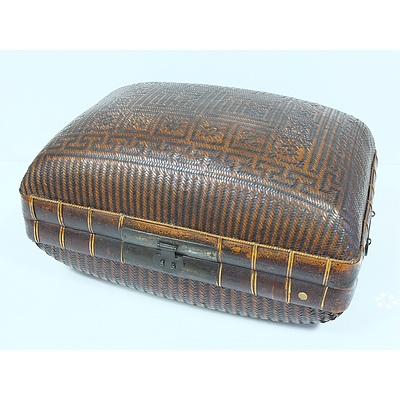Chinese Wicker Case