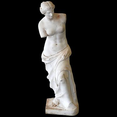 Carved Stone Figure of Venus 20th Century