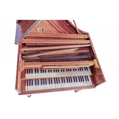 Important Pleyel Double-Manual Harpsichord 1905 Property of Wanda Landowska 1905-7