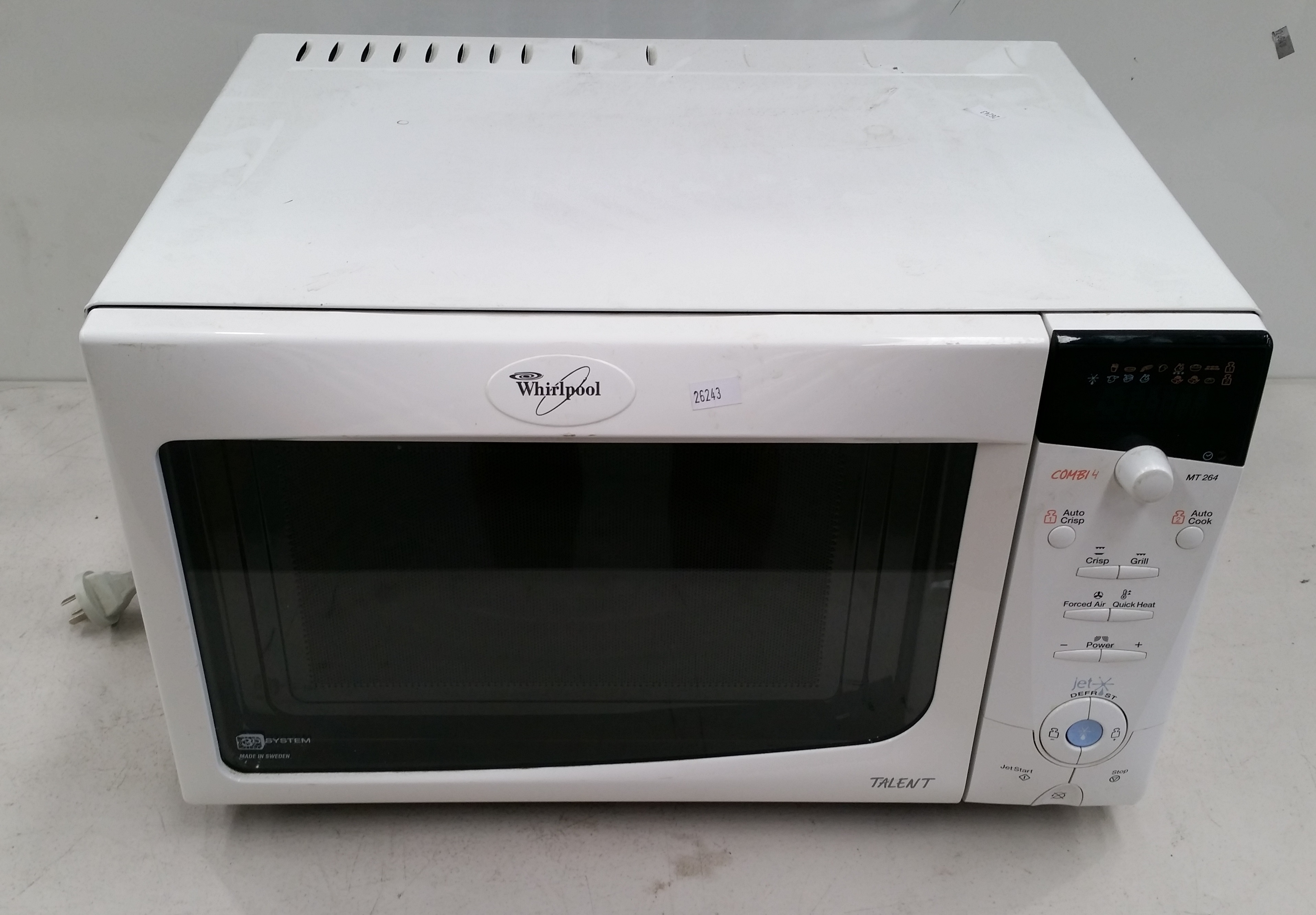 Whirlpool MT264 Combi 4 Microwave Lot 976970 ALLBIDS