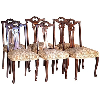 Australian Maple Dining Chairs Early 20th Century