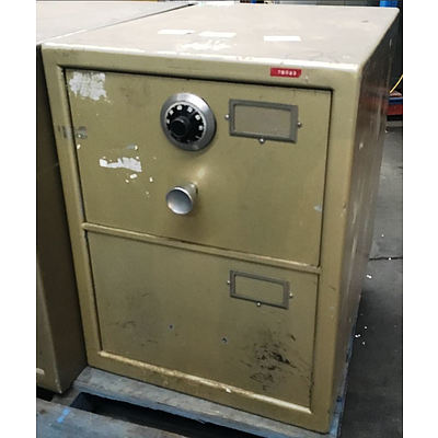 Chubb B Class Two Drawer Filing Cabinet