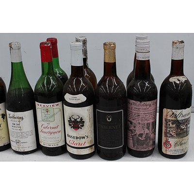 Vintage Bottles Wine and Port - Lot of 15