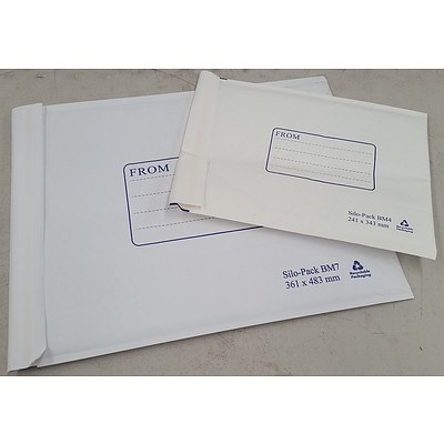 Over 500 A4 & A3 Padded Envelopes - Brand New - RRP Over $1,245.00