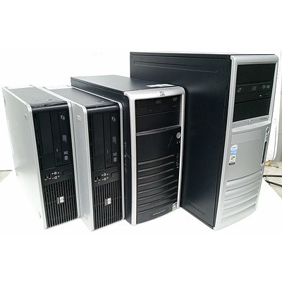 Hp PCs and Server - Lot of 4