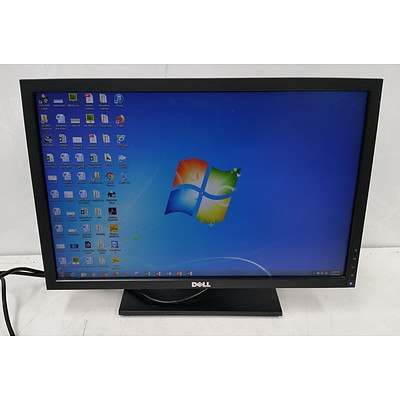 Dell 2209WAf 22 Inch Widescreen LCD Monitor - Lot of Two