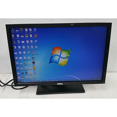 Dell 2209WAf 22 Inch Widescreen LCD Monitor - Lot of Two