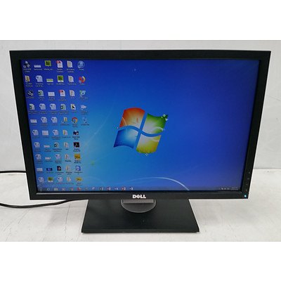 Dell 2209WAf 22 Inch Widescreen LCD Monitor - Lot of Two