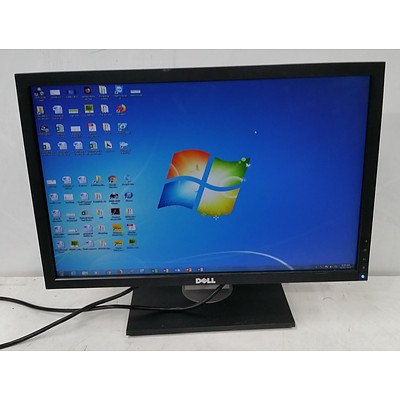 Dell 2209WAf 22 Inch Widescreen LCD Monitor - Lot of Two