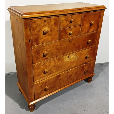 Antique Huon Pine Chest of Drawers Circa 1900