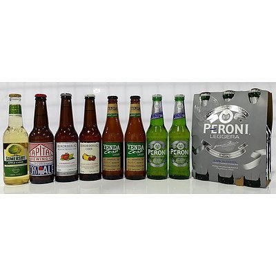 Lot of 26 Mixed Beers and Ciders - RRP=$75.00