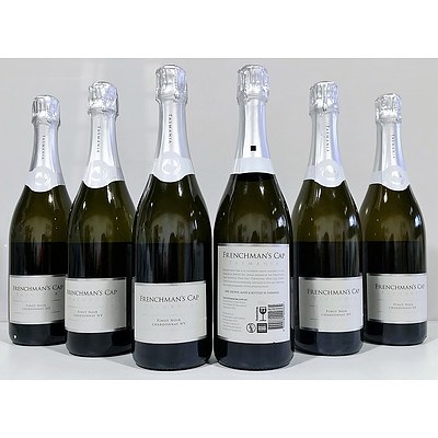 Lot of 6 Sparkling Frenchmans Cap Pinot Noir Chardonnay NV = RRP=$180.00