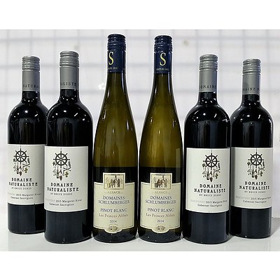 Lot of 6 Mixed Domaine and Domaines Wines = RRP=$180.00