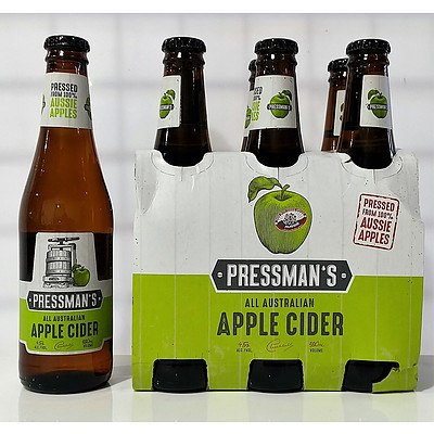Lot of 20 Pressman's All Australian Apple Cider - RRP=$65.00