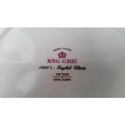 Royal Albert Single Cup Bone China Tea Set
