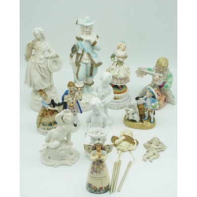 Group of Continental and Other Porcelain Figures