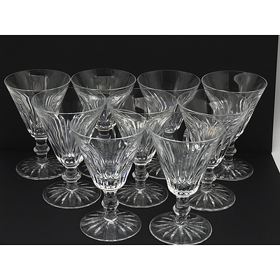 Group of 35 Waterford Crystal Stemmed Glasses