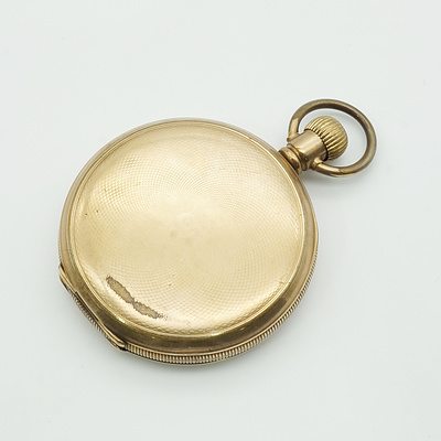Waltham 15 Jewel Pocket Watch With Gold Filled Case