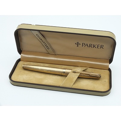 Parker 9ct Gold Cased Fountain Pen