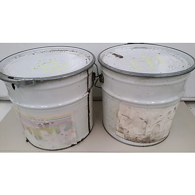 Fox Valley Super Striper Line Marking Machine and Grey Pavement Paint