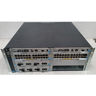 HP 5406R zl2 Network Switch Chassis