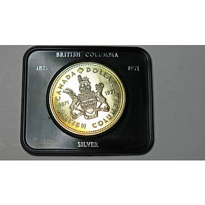 Canada Proof-Like Silver Dollar 1971