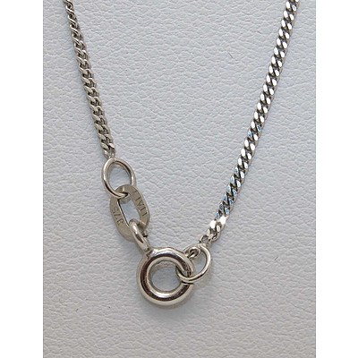 9ct White Gold Chain