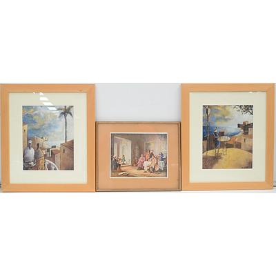 Framed Prints - Lot of Three