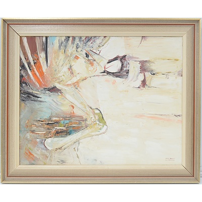 Maurice T Mitchell After the Dry Oil on Board