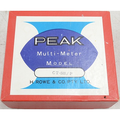 Peak CT-500 Multimeter