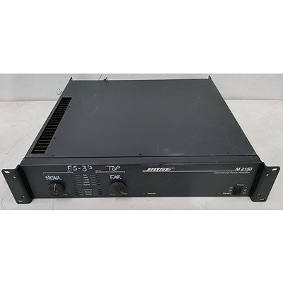 Næsten Ark Motherland Bose M 2150 Commercial Power Amplifier - Lot 977660 | ALLBIDS