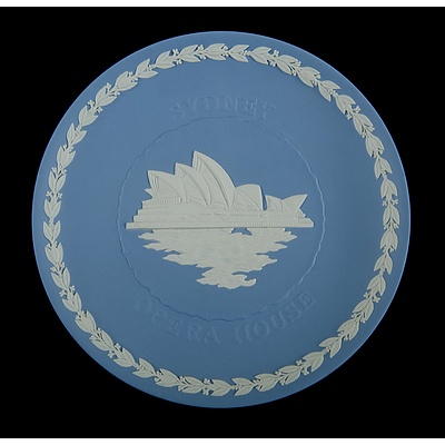 2 Wedgwood Blue Jasperware Display plates