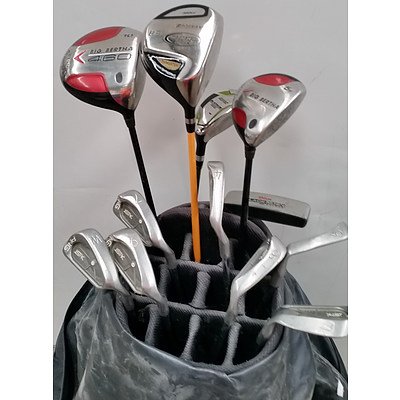 Set of Mens Right Handed Golf Clubs with Bag