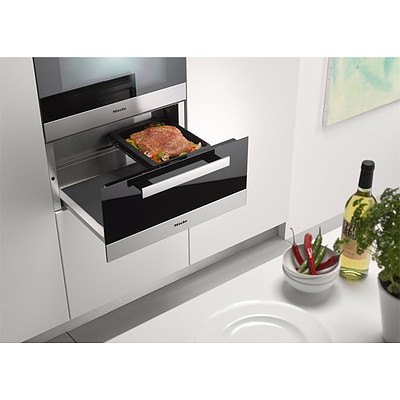 Miele ESW 6229 Clean Steel 29cm Warming Drawer - RRP $1,999 - Brand New