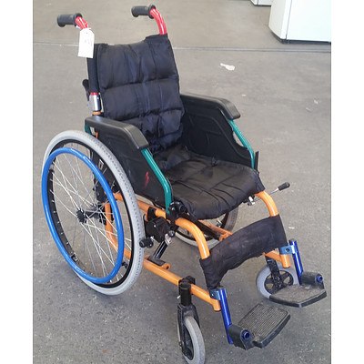 Colourful Childs Wheelchair